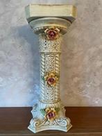 Zuil met bloemen, Huis en Inrichting, Woonaccessoires | Zuilen en Pilaren, Ophalen, Zo goed als nieuw