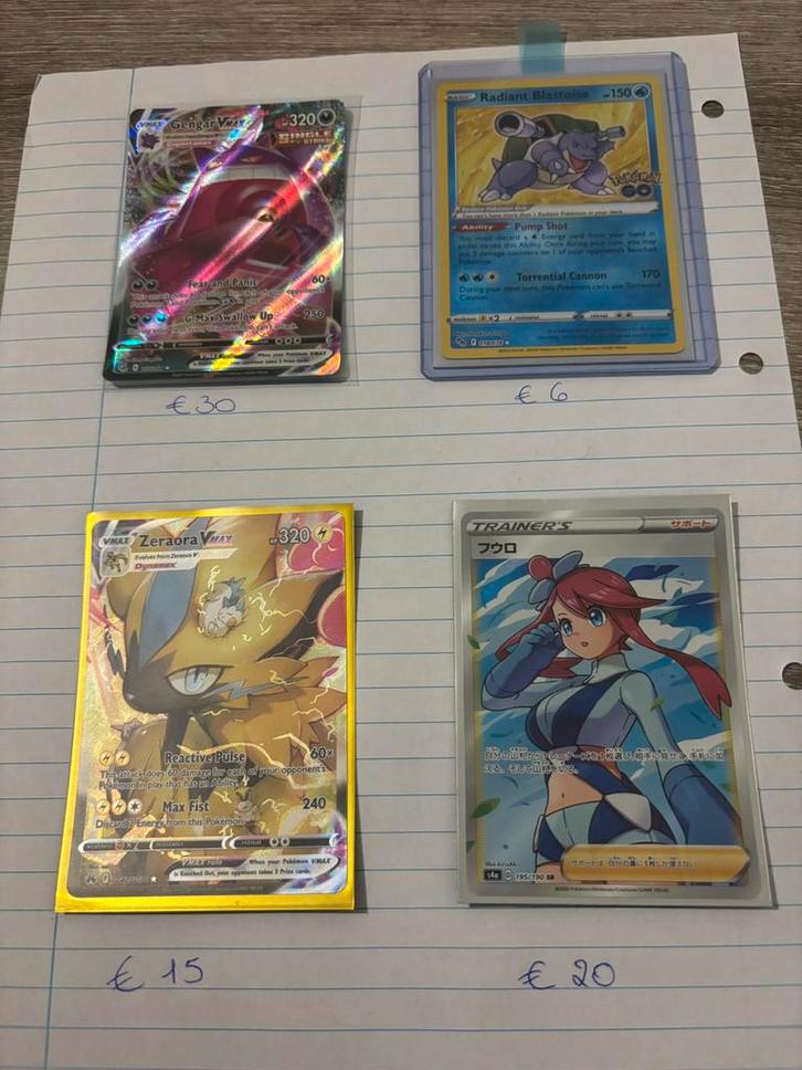 Cartes Pokemon, Hobby & Loisirs créatifs, Jeux de cartes à collectionner | Pokémon, Comme neuf, Enlèvement ou Envoi