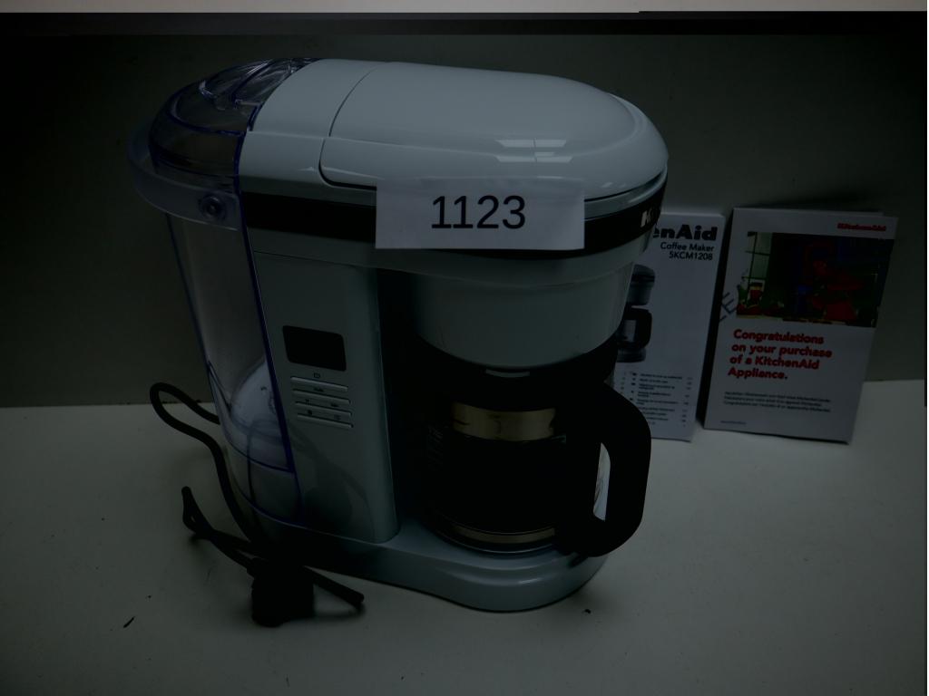 KitchenAid 5KCM1208EWH Koffiezetapparaat Wit, Electroménager, Cafetières, Niet ingevuld, Niet ingevuld, Niet ingevuld