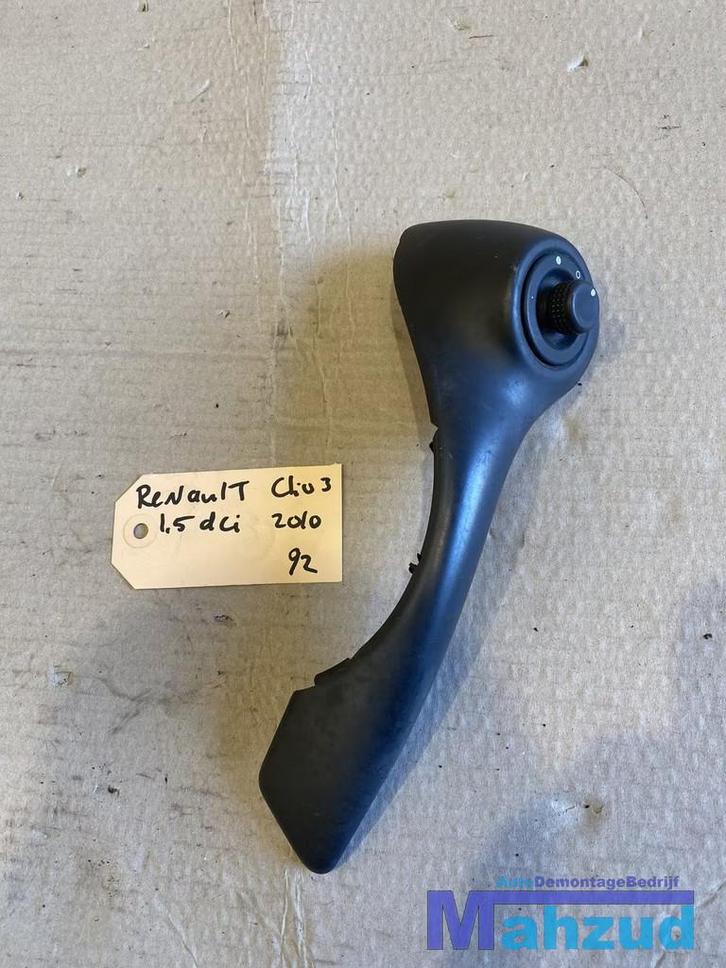 RENAULT CLIO 3 deur hendel rechts spiegel verstelknop, Auto-onderdelen, Dashboard en Schakelaars, Renault, Gebruikt