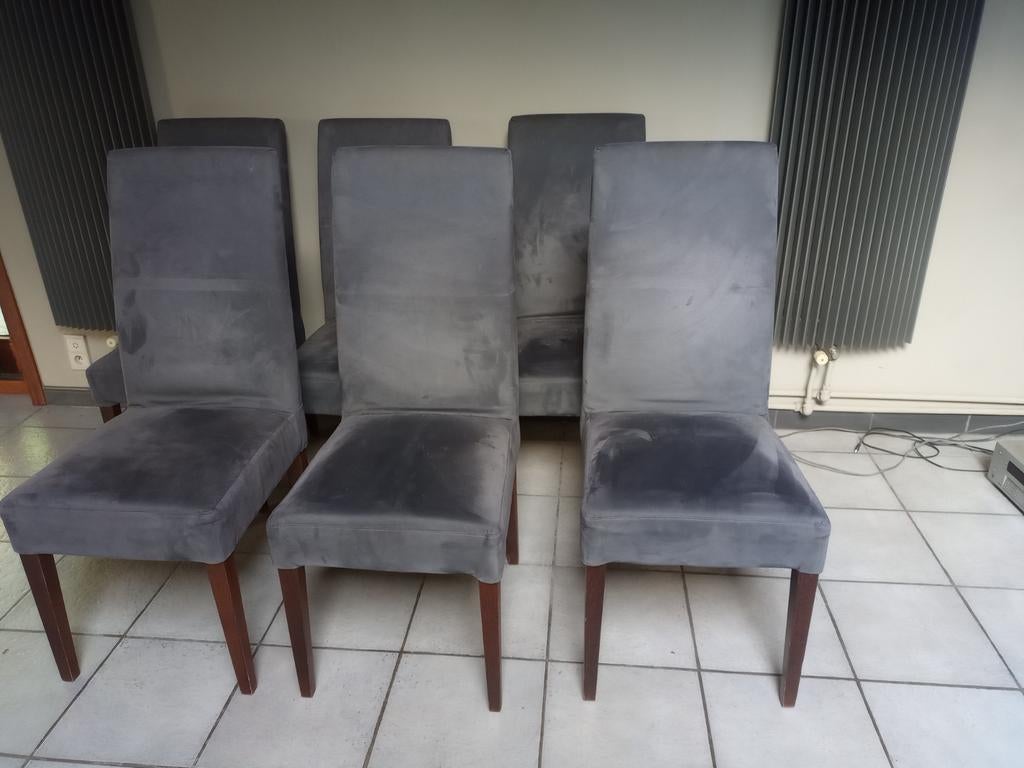 6 chaises de salle à manger, Enlèvement