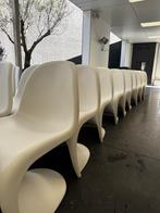 44x Originele Vitra Panton Chairs-designklassieker, Ophalen, Kunststof, Gebruikt, Wit