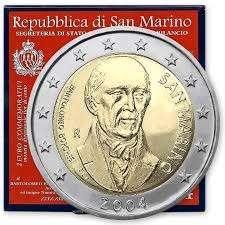 Pièces 2 euro commémoratives Saint-Marin, Timbres & Monnaies, Monnaies | Europe | Monnaies euro, Monnaie en vrac, 2 euros, Saint-Marin