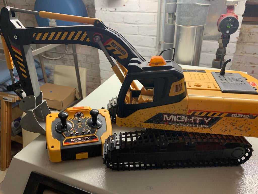 Graafmachine, Kinderen en Baby's, Speelgoed |Speelgoedvoertuigen, Ophalen, Zo goed als nieuw