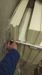 restjes isolatie 5, 7, 12cm, Doe-het-zelf en Bouw, Ophalen, Nieuw