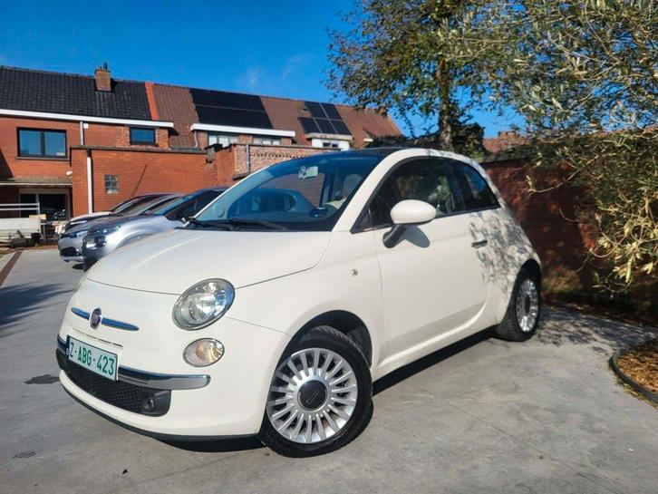 Fiat 500 1.2i ~ pano ~ garantie, Autos, Fiat, Entreprise, Achat, ABS, Airbags, Air conditionné, Alarme, Bluetooth, Ordinateur de bord