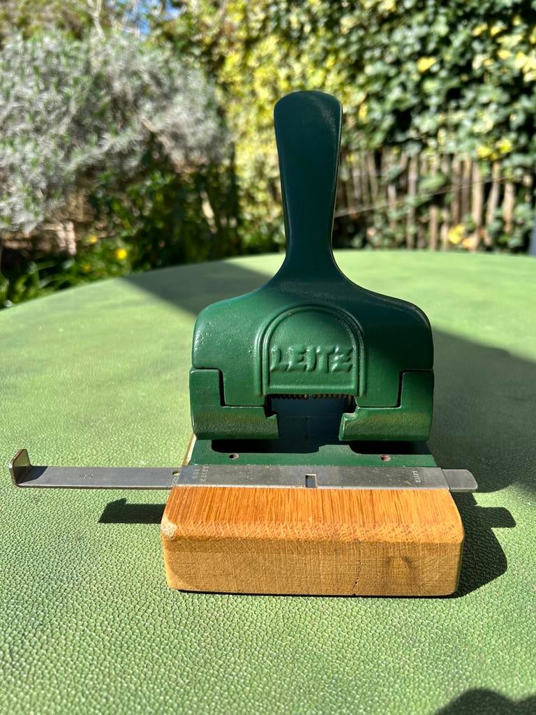 perforatrice de bureau vintage de la marque Leitz, Enlèvement ou Envoi, Utilisé