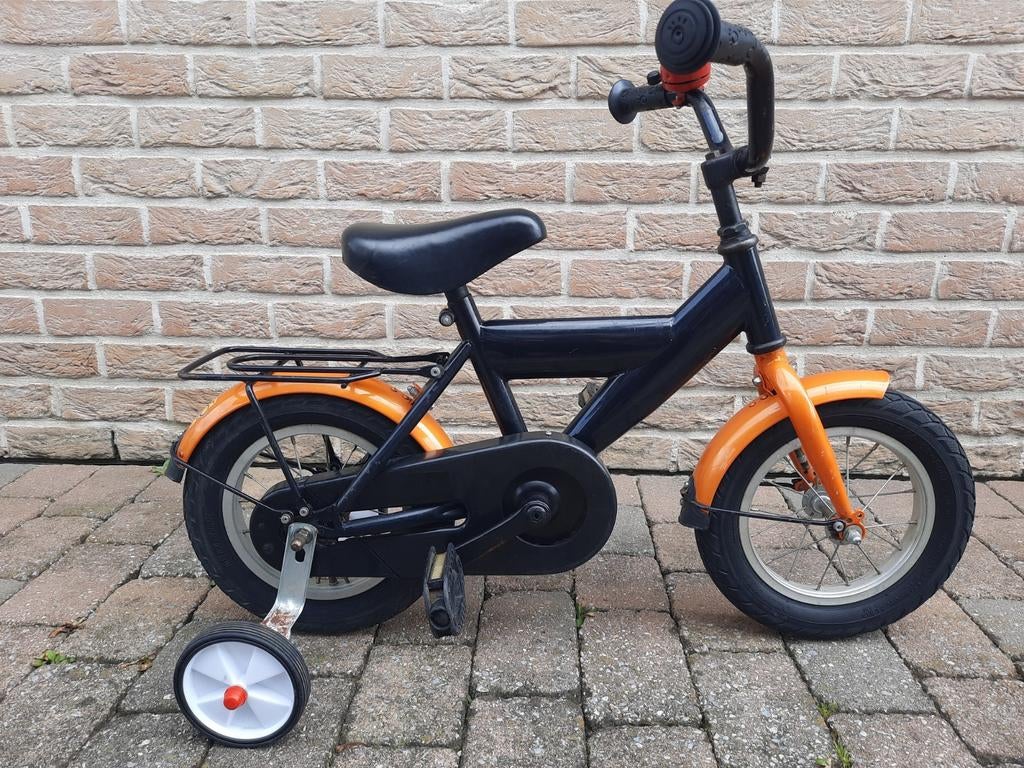 12 inch. Eerste fietsje, Ophalen, Zijwieltjes