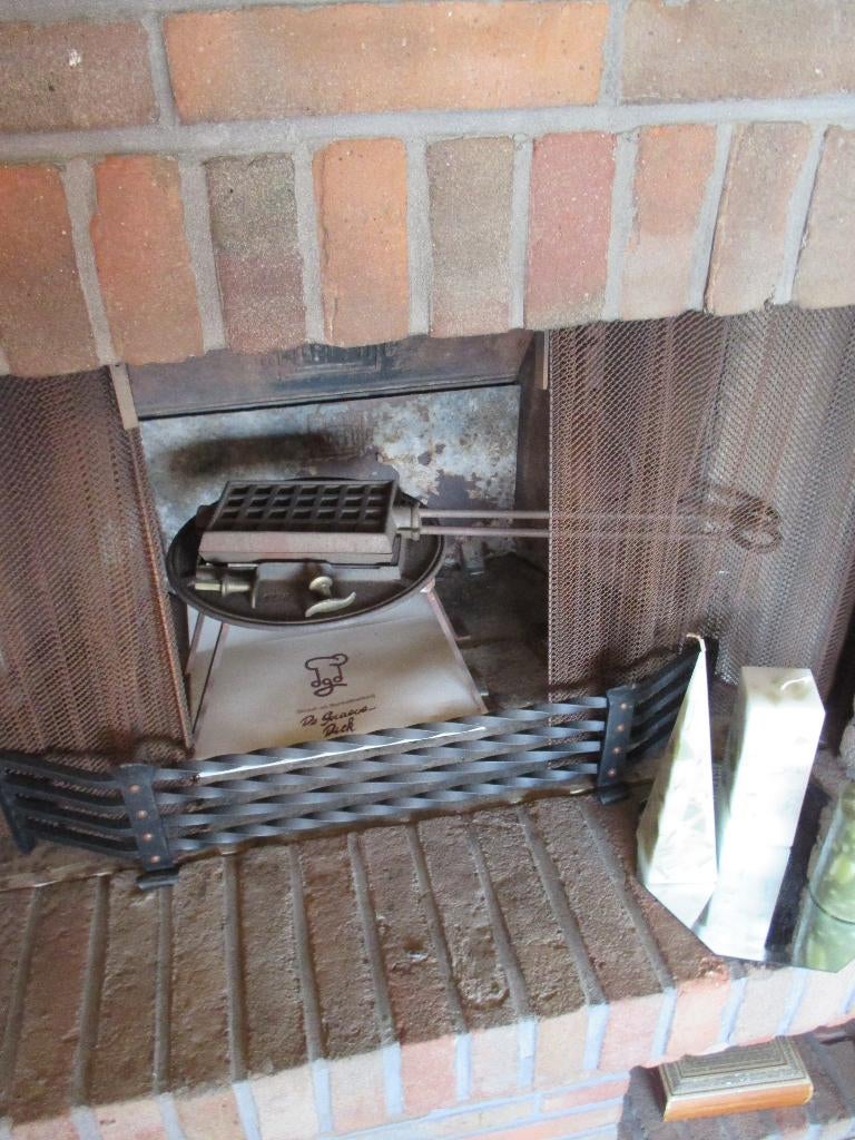 Oud wafelijzer, Antiek en Kunst, Ophalen