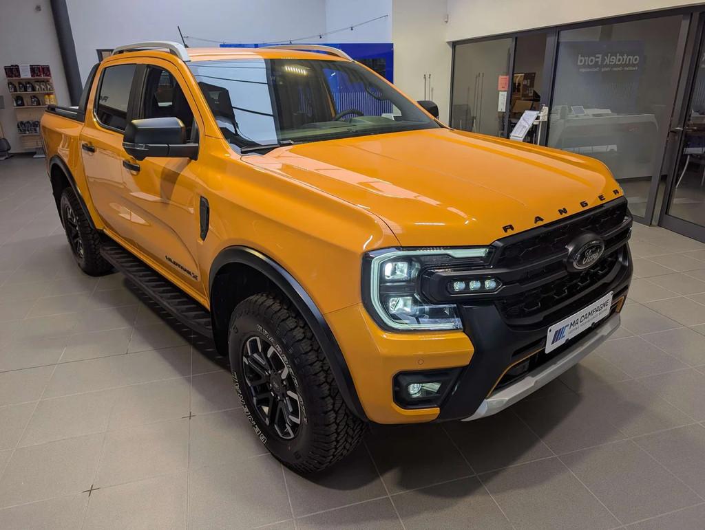 Ford Ranger DC Wildtrak X 2.0BiTurbo 205pk A10 automaat e-4W, Automaat, 4 deurs, Gebruikt, Zwart