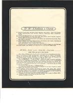 Faire part de fin de service militaire, Enlèvement ou Envoi