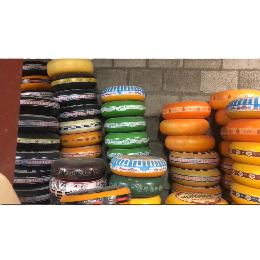 Kaasdummie kanterkaas - goudse kaas - 35 cm - dummiekaas, Verzamelen, Merken en Reclamevoorwerpen, Nieuw, Ophalen