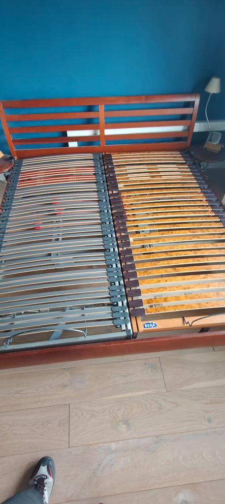 2 elektrische lattenbodems, Huis en Inrichting, Ophalen, /, 90 cm, Eenpersoons