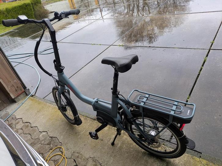 Elektrische plooifiets, Fietsen en Brommers, Elektrische fietsen, Zo goed als nieuw, Overige merken, 50 km per accu of meer, Ophalen