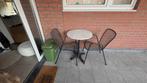 Bistro set, Tuin en Terras, Ophalen, Zo goed als nieuw