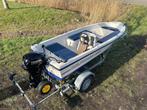 Wato 410 Consoleboot met 20 pk Tohatsu 4 takt BJ 2018, Watersport en Boten, Vis- en Consoleboten, Gebruikt, Benzine