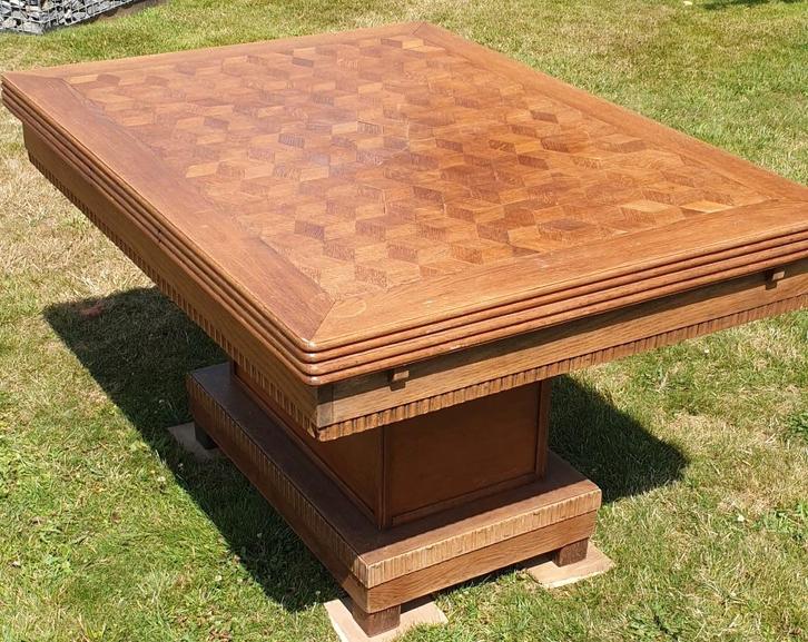 Table de salle-à-manger en chêne massif, Maison & Meubles, Tables | Tables à manger, Utilisé, 50 à 100 cm, 150 à 200 cm, Cinq personnes ou plus