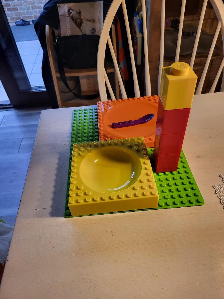 eetbord lego, Ophalen, Zo goed als nieuw