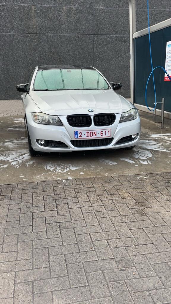 Bmw E90 318i, Auto's, Achterwielaandrijving, Zwart, Handgeschakeld, Particulier