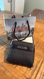 Guess Portemonnee, Handtassen en Accessoires, Tassen | Schoudertassen, Gebruikt, Grijs, Leer, Ophalen