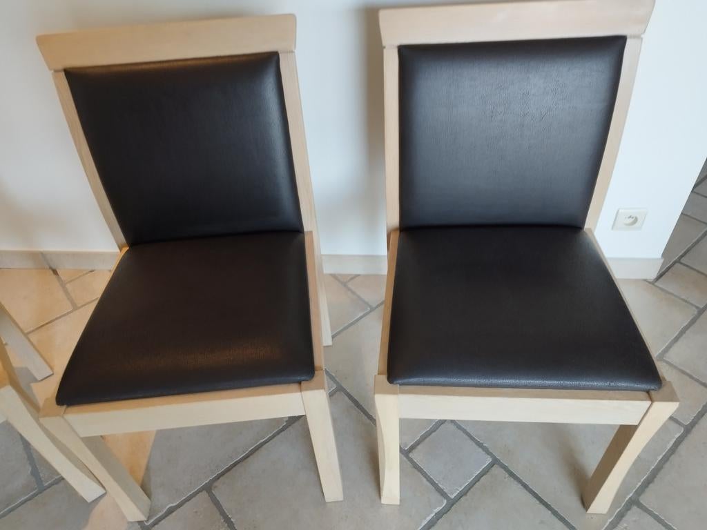 Quatre chaises Karel Mintjens, Maison & Meubles, Chaises, Quatre, Enlèvement