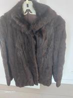 vintage damesbontjas, donkerbruin, maat M, Kleding | Dames, Gelegenheidskleding, Overige typen, Bruin, Ophalen, Maat 38/40 (M)