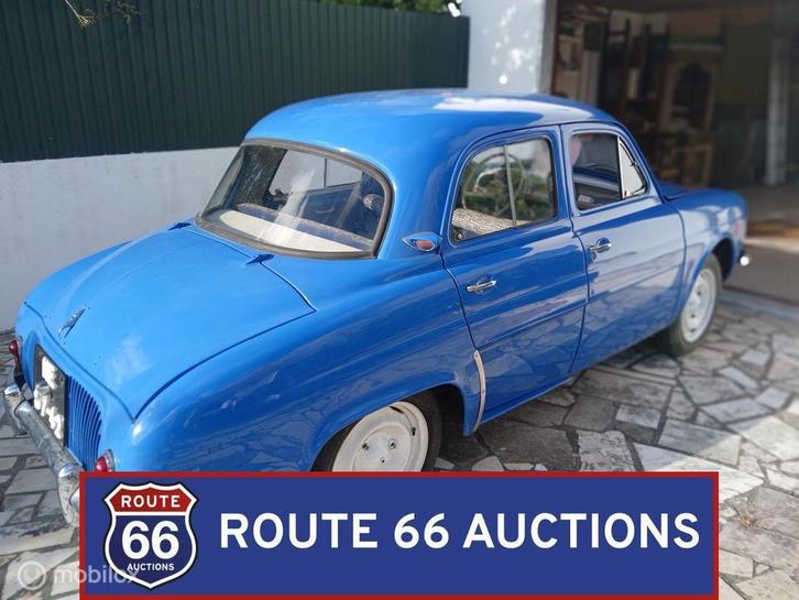 Renault Dauphine | 1960 | Route 66 Auctions, Auto's, Oldtimers, Bedrijf, Te koop, Renault, Benzine, Overige carrosserie, Handgeschakeld