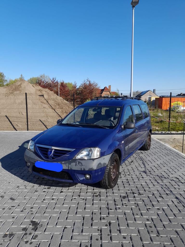 Dacia Logan essence 1.6 16v de 2007, Auto's, Dacia, Particulier, Logan, Dakrails, Benzine, Euro 4, Break, 5 deurs, Handgeschakeld