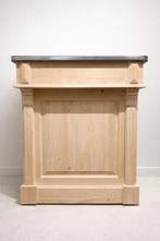 NEUF !! Comptoir bar en bois massif avec plateau en zinc, Maison & Meubles, Enlèvement, Neuf, Bois, 60 à 90 cm