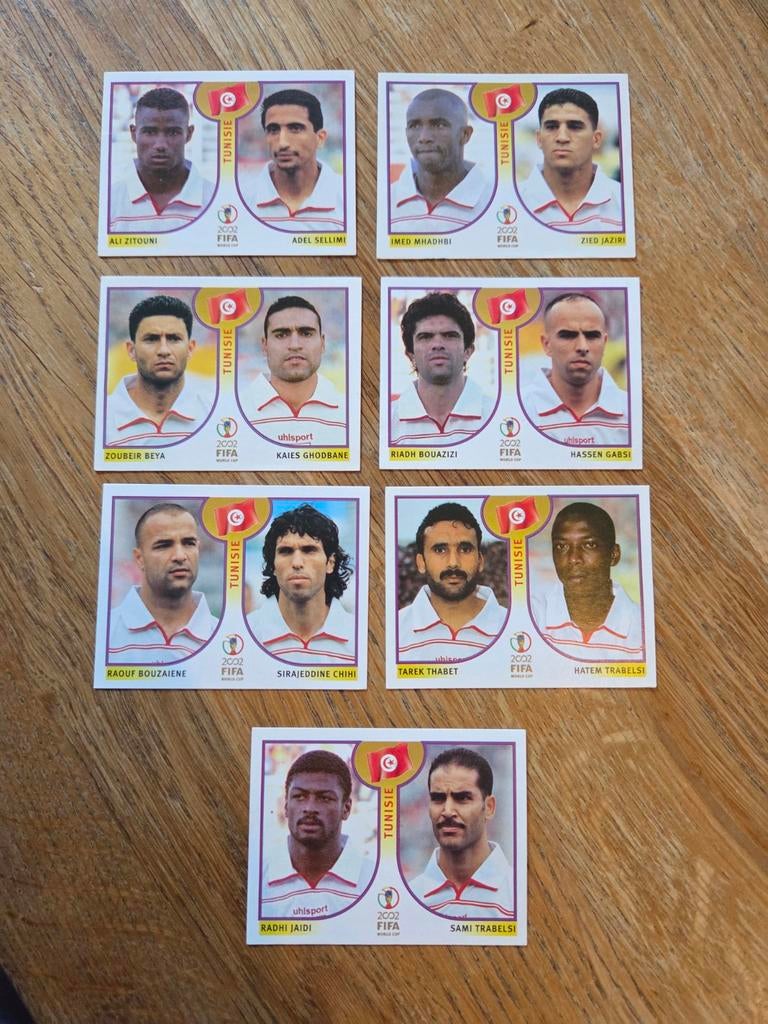 Panini WK 2002 Tunesië, Verzamelen, Ophalen of Verzenden