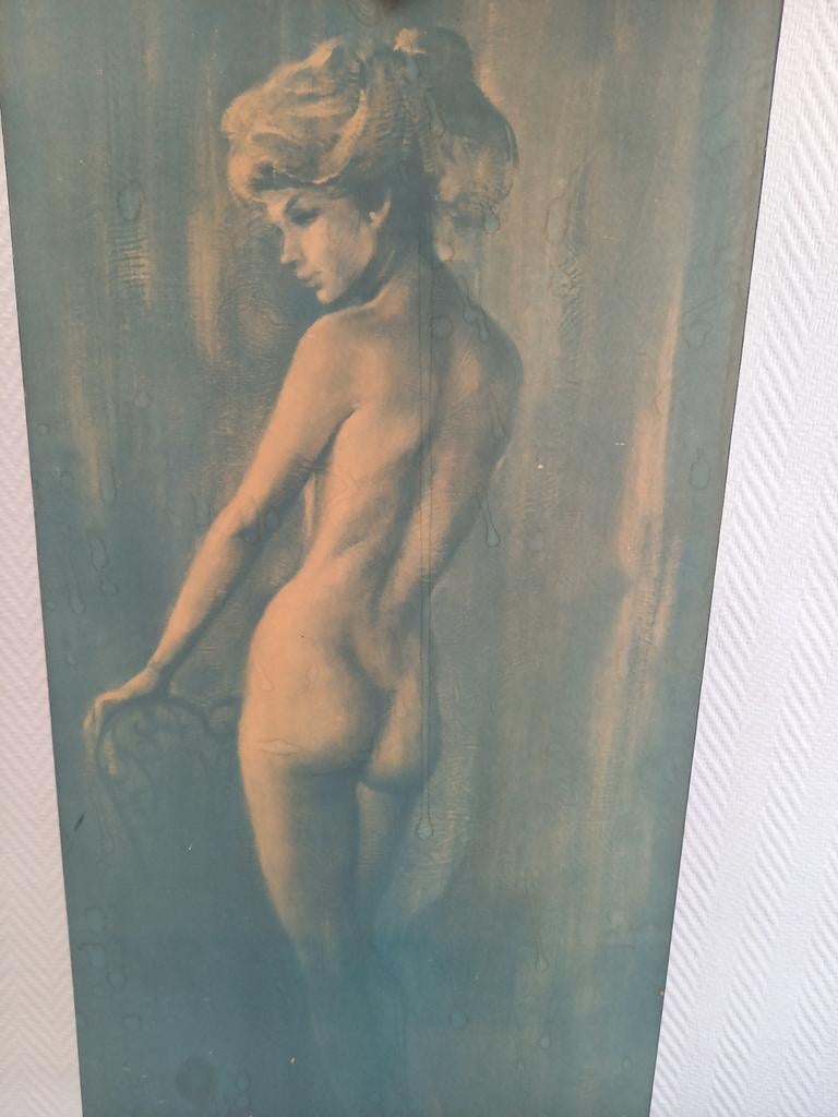 Print on board, (Leo Jansen), Antiek en Kunst, Ophalen