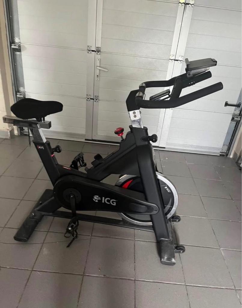 Le vélo d'intérieur Life Fitness IC1, Enlèvement, Comme neuf, Métal, Vélo elliptique