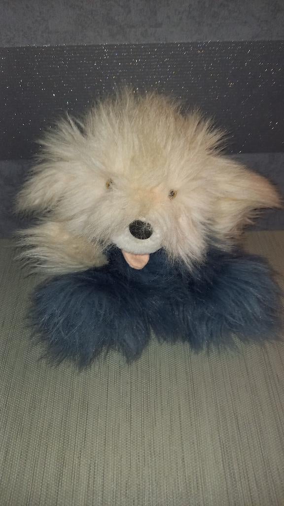 Samson handpop, Kinderen en Baby's, Speelgoed | Knuffels en Pluche, Gebruikt, Overige karakters, Nicotoy, Ophalen of Verzenden