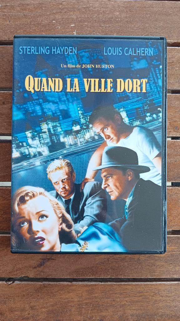 )))  Quand la Ville Dort // John Huston  (((, Tous les âges, Enlèvement ou Envoi, Comme neuf, Thriller d'action