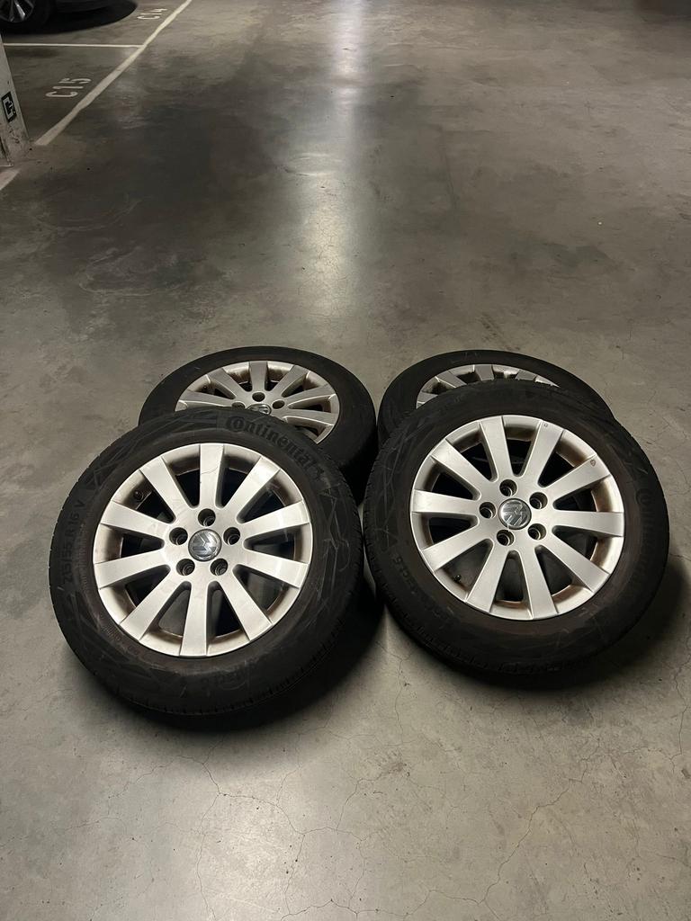Jantes Vw 16”, Autos : Pièces & Accessoires, Pneus & Jantes, Pneu(s), Pneus été, Enlèvement