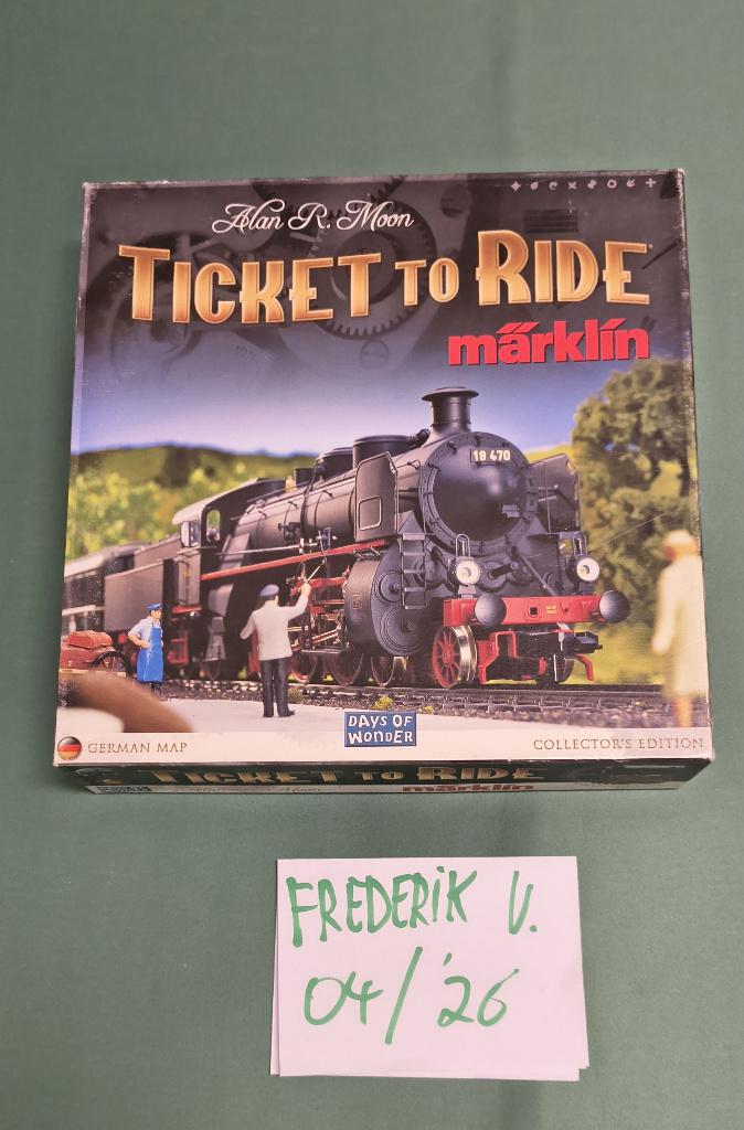 Ticket To Ride Märklin, Ophalen