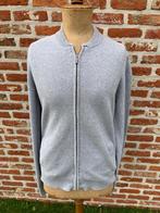 Fijn grijs gebreide cardigan maat small merk JBC, Ophalen of Verzenden, Zo goed als nieuw, Grijs