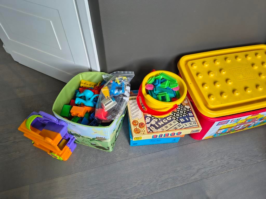 Allerlei speelgoed, Ophalen