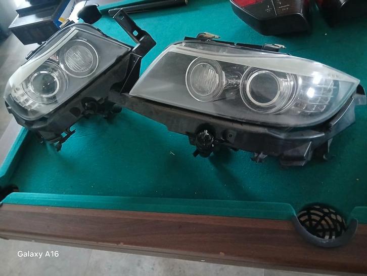 2x Koplamp BMW Series 3 E90 E91 LCI Xenon Directional Origin, Auto-onderdelen, Verlichting, BMW