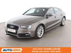 Audi A5 1.8 TFSI (année de construction 2015), Autos, Cuir, Argent ou Gris, Achat, Noir