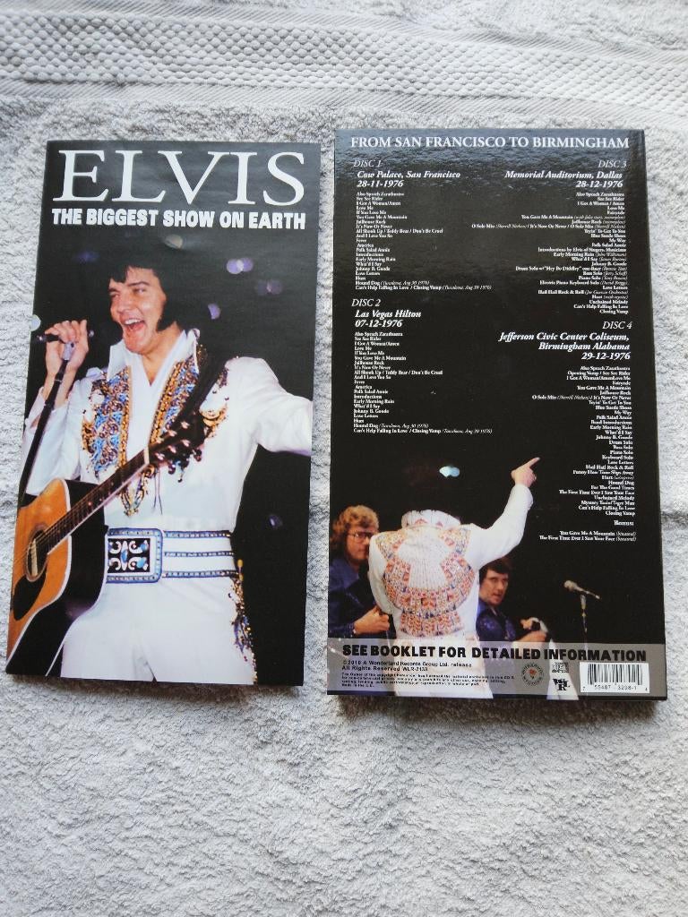 Elvis Presley CD met 3 doosjes, gelimiteerde editie, Cd's en Dvd's, Cd's | Rock, Zo goed als nieuw, Rock-'n-Roll, Ophalen of Verzenden