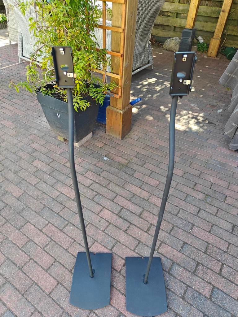 Bose UFS-20 standaards 2x zwart met adapters, Audio, Tv en Foto, Home Cinema-sets, Ophalen of Verzenden