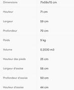 Beau petit fauteuil de la marque Wood, Enlèvement, Utilisé, Tissus