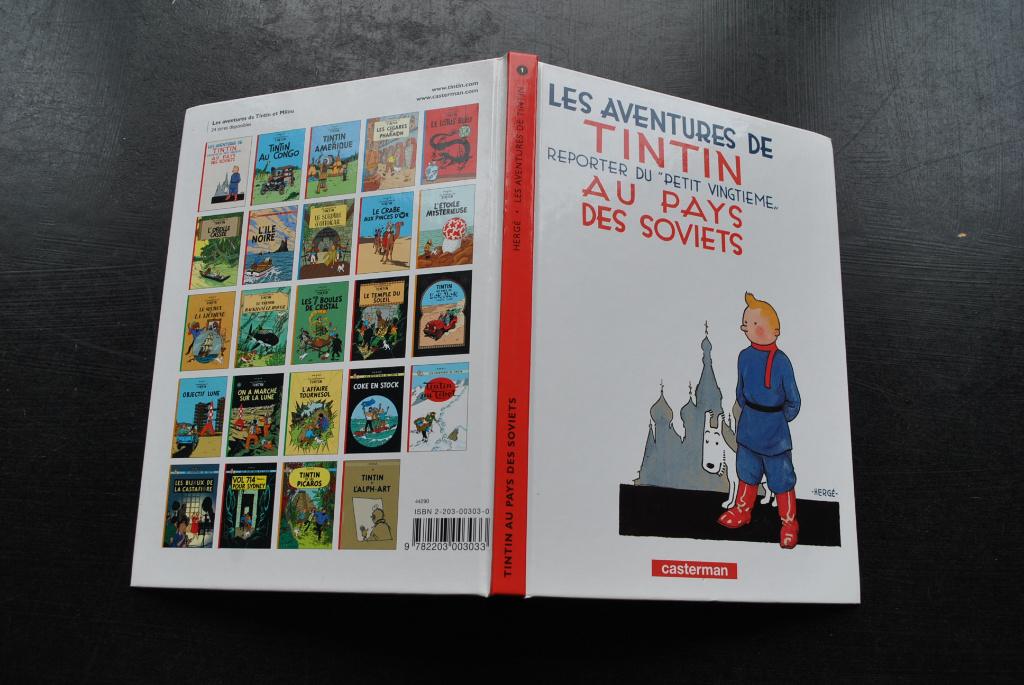 TINTIN REPORTER DU PETIT VINGTIEME AU PAYS DES SOVIETS Hergé, Livres, Enlèvement ou Envoi, Utilisé, Hergé - Moulinsart