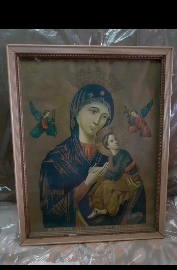 Icone Notre-Dame perpétuel bon secours, Antiquités & Art, Enlèvement