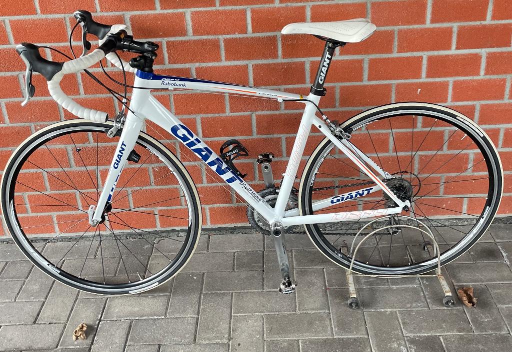 Koersfiets giant, Fietsen en Brommers, Fietsen | Racefietsen, Ophalen, 28 inch, Gebruikt, Heren