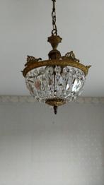 kleine luster, Maison & Meubles, Lampes | Lustres, Enlèvement, Utilisé, Verre