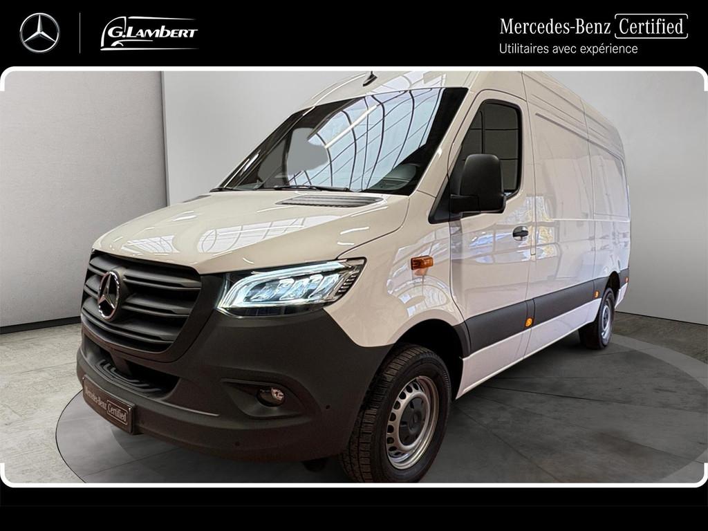 Mercedes-Benz Sprinter 317 CDI L2 RWD Auto, Autos, Camionnettes & Utilitaires, Entreprise, Achat, Caméra de recul, Airbags, Alarme