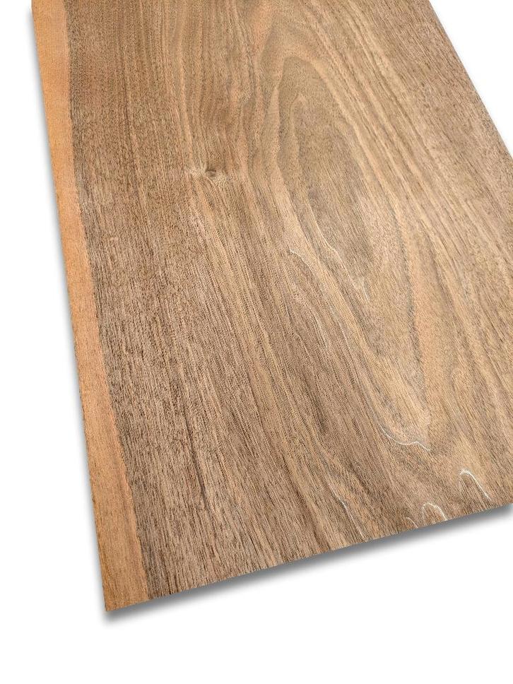 Walnoot fineer | 95x34 cm, Hobby en Vrije tijd, Overige Hobby en Vrije tijd, Nieuw, Verzenden