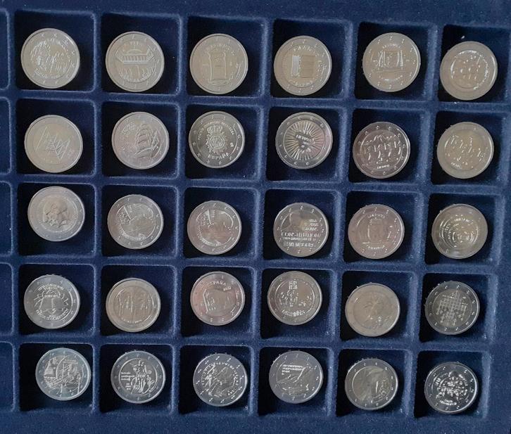 30 Herdenkingsmunten (zie details hieronder), Timbres & Monnaies, Monnaies | Europe | Monnaies euro, Autres valeurs, Autres pays